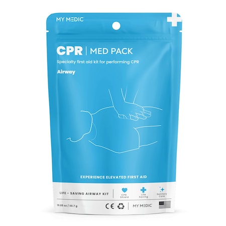 My Medic First Aid Kit, Blue, 4, 7.2 in MM-MED-PACK-CPR-EA-V2